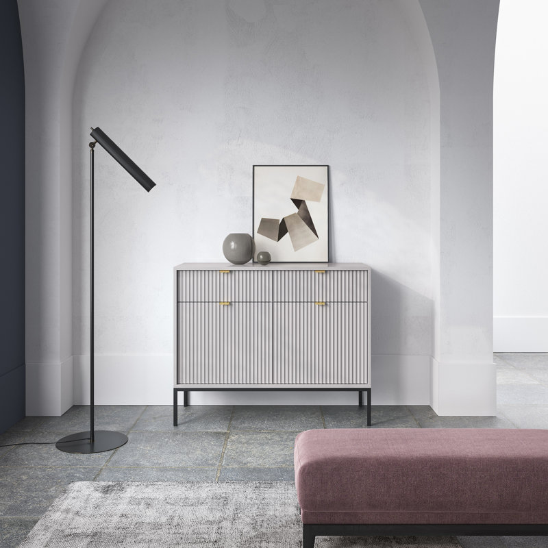 Beton 104cm Sideboard, Grey