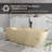 71'' X 31.5'' Freestanding Soaking Terrazzo Bathtub-118815107