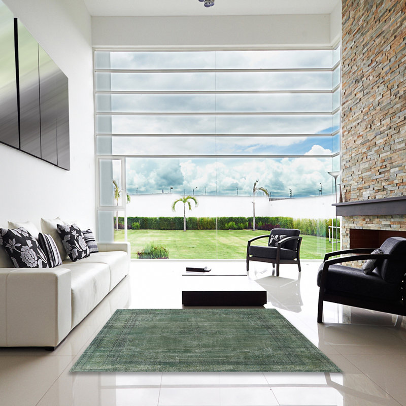 Tapis vert Feldspar, Carré 6 pi
