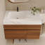 Meuble-lavabo moderne (avec meuble-lavabo et lavabo) avec rangement