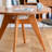 Cherry Round Solid Wood Dining Table