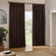 Heavy Chenille Room Darkening Pencil Pleat Curtains-863081963-863081970
