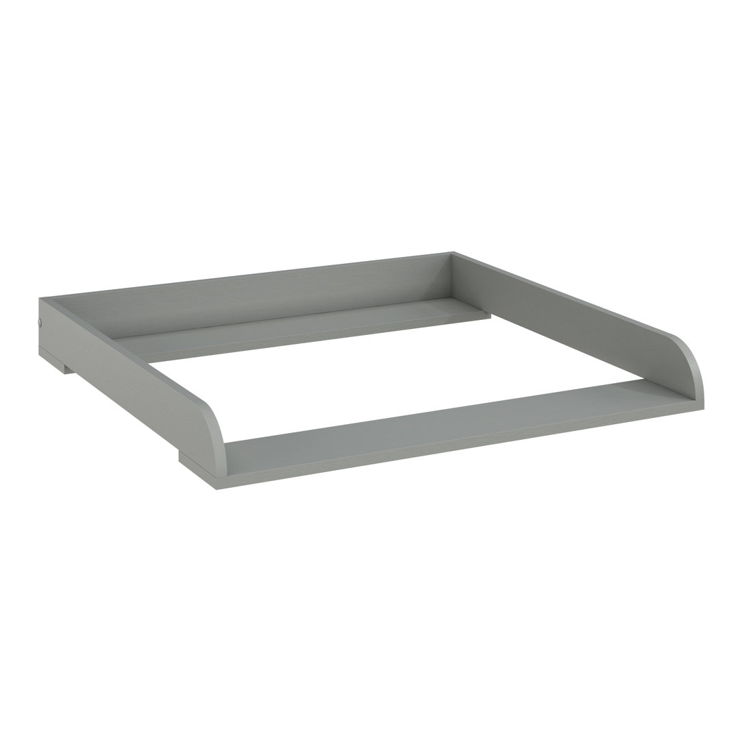 Changing top compatible with IKEA® dressers, universal, grey
