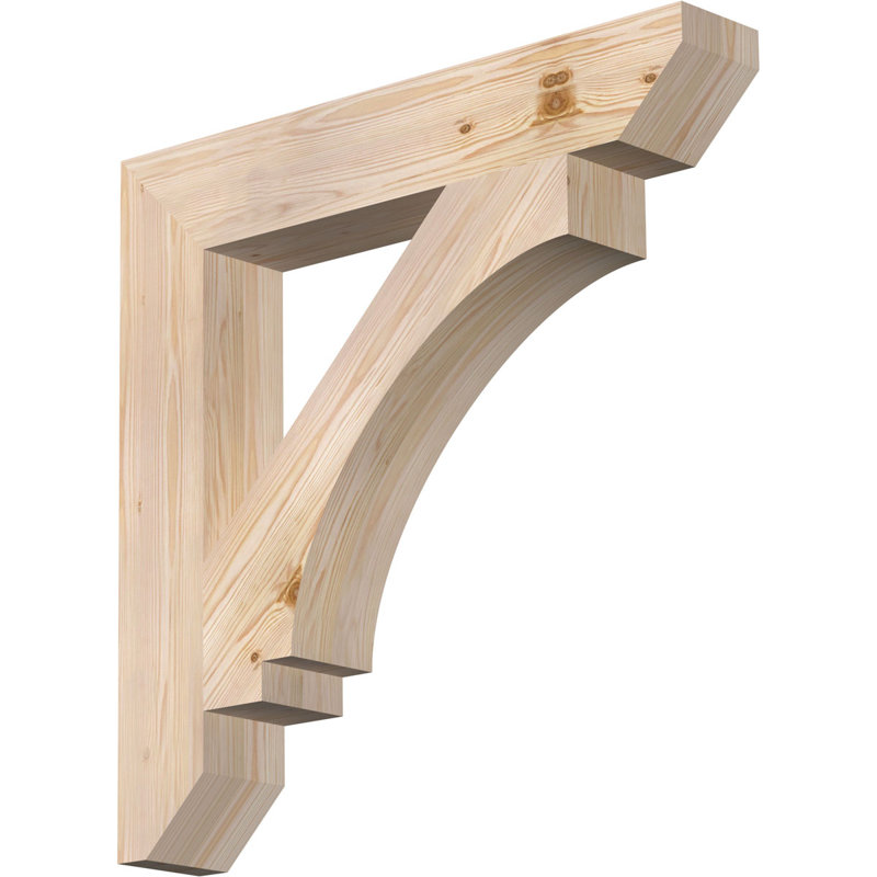 H 5,5 l, Sapin de Douglas, H 34 po x l 5,5 po x P 34 po