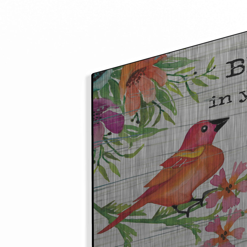 «Believe in Yourself» par Cindy Jacobs, art mural en métal, H 24 po x l 24 po