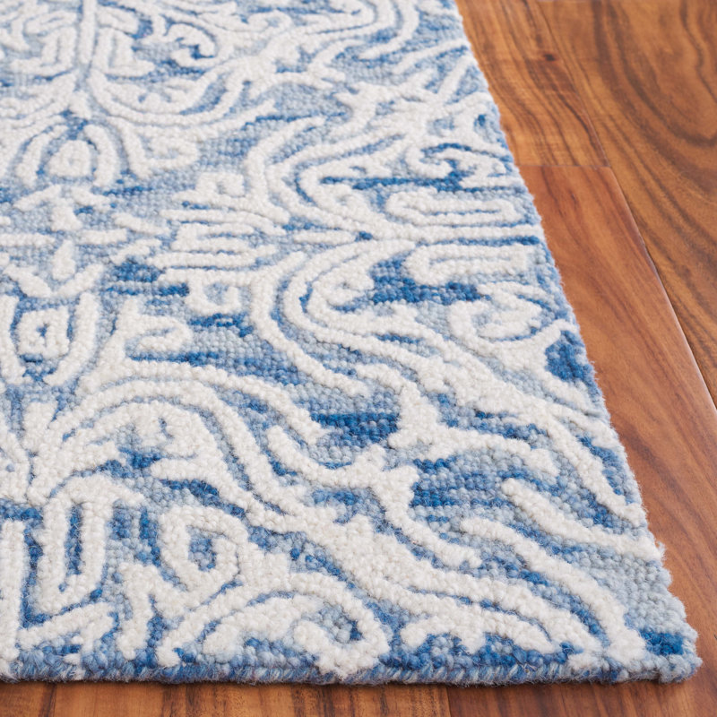 Davyan Hand Tufted Wool Rug, Runner 2'3" x 8'