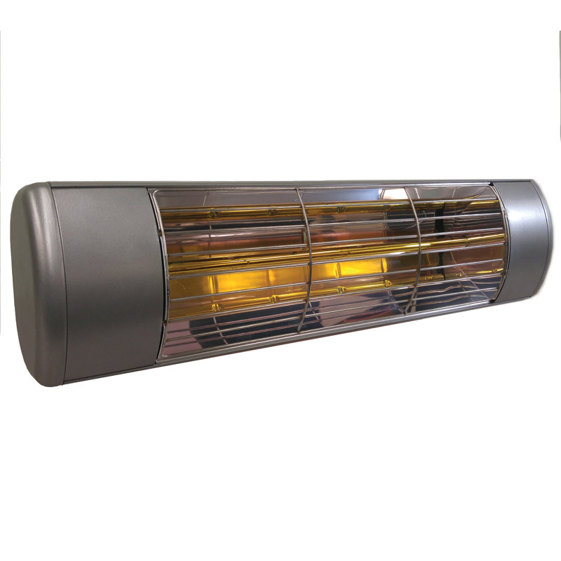 Chauffe-terrasse électrique Original Sun Heat 5100 BTU, Argent