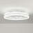 20" W Flush Mount Ceiling Fan with LED Light-137782417-137782416-137782415