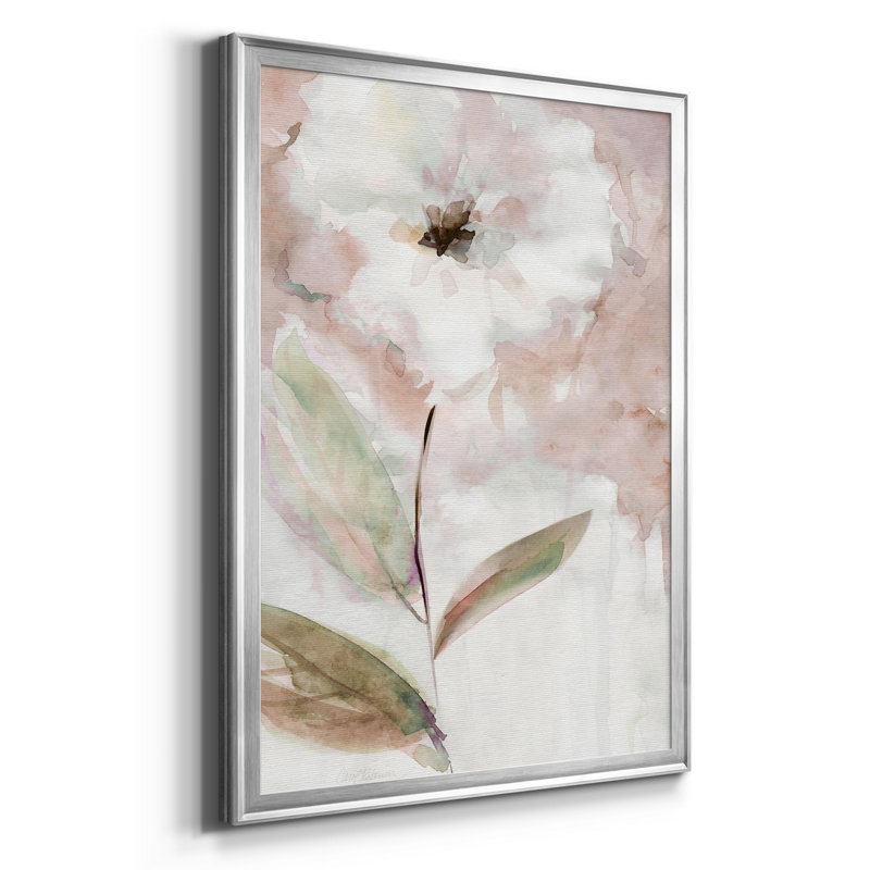 «Summer Bloom I», reproduction sur toile encadrée, Argent, H 30,5 po x l 42,5 po x P 1,5 po