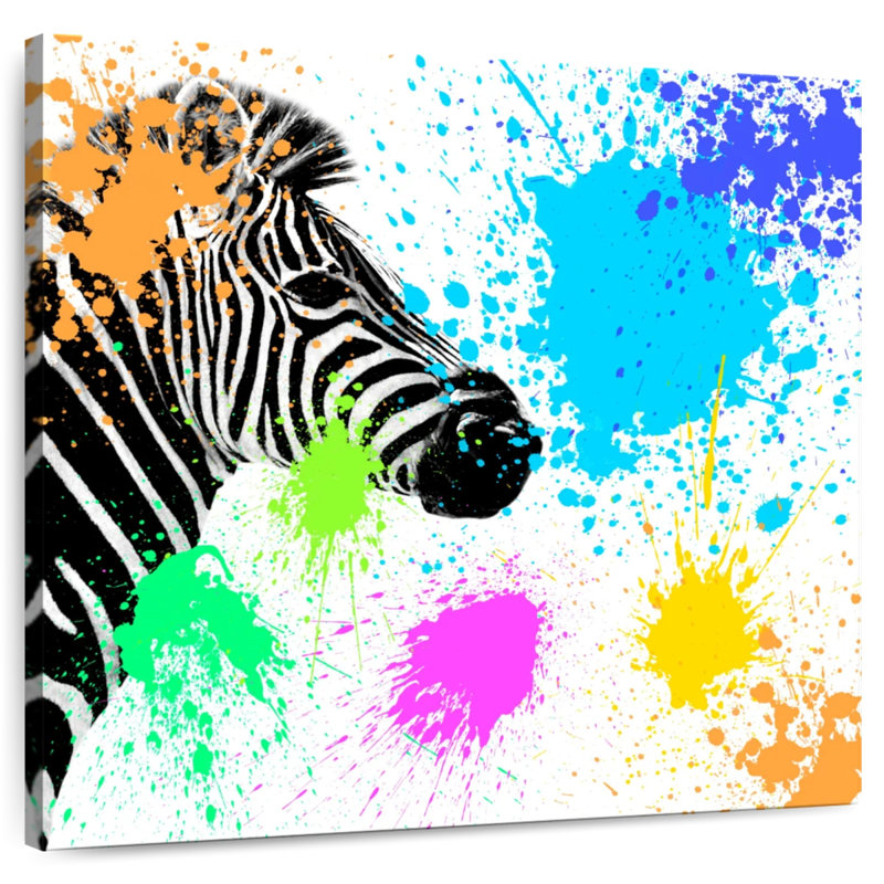 Brampt Zebra I, 10" H x 10" W