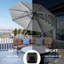 Nasiba 300cm Lighted Cantilever Parasol
