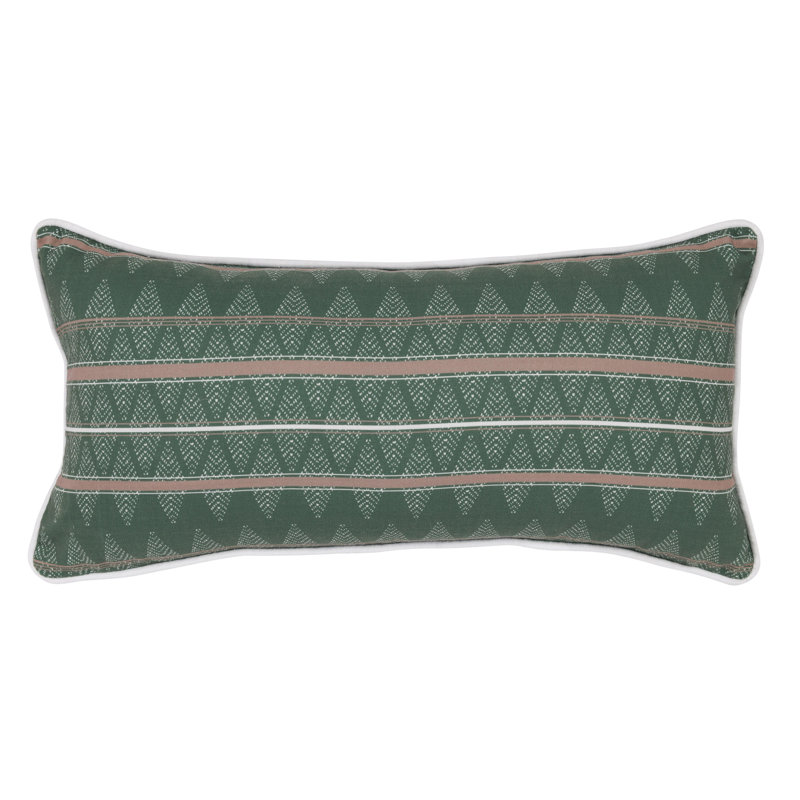 Cape Indoor/Outdoor Reversible Throw Pillow