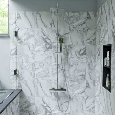 Complete Shower System with Rough in-Valve