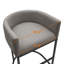 Tabouret de comptoir rembourré avec structure en métal-1579061810