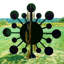 Sunburst Garden Art