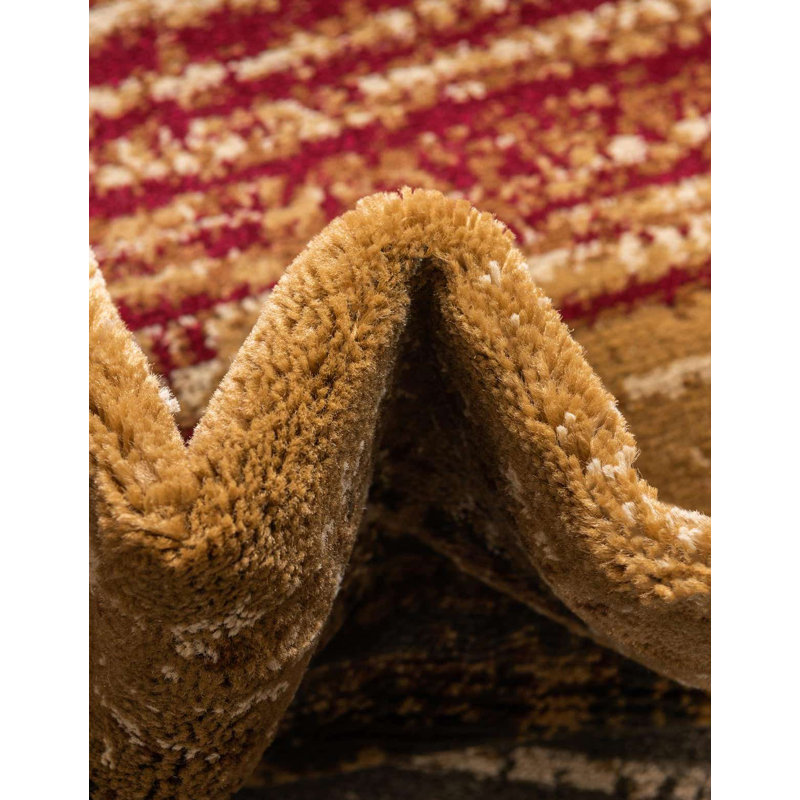 Ivetta Performance Abstract Indoor Rug, Rectangle 6' x 9'