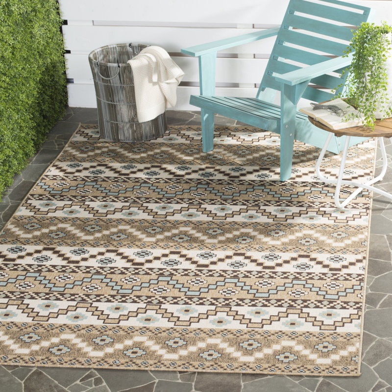 Mckenna Moroccan Indoor / Outdoor Area Rug, Rectangle 201 x 290 cm
