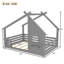 Lit double au sol avec fenêtre et petite tablette, lit en bois massif avec toit en forme de maison, sans sommier-1750676245-1750676250
