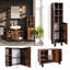 Bodan 3 Pieces Bathroom Furniture Suite