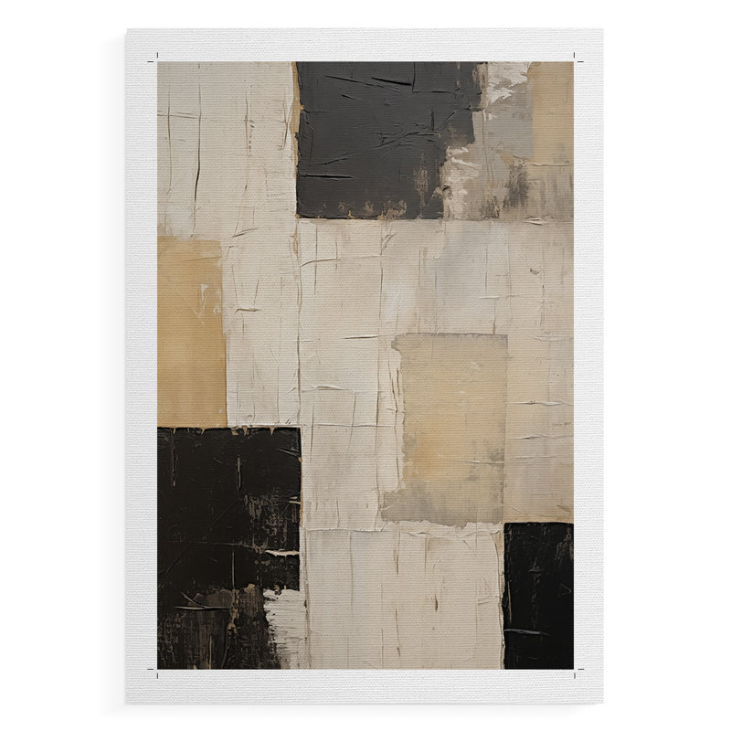 Série ABSTRACT CDXC III - Impression sur toile seulement - NON-CADRE, H 36 po x l 24 po