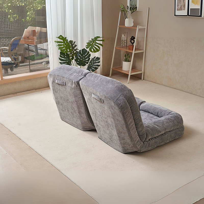 Canapé-lit convertible double escamotable, Gris