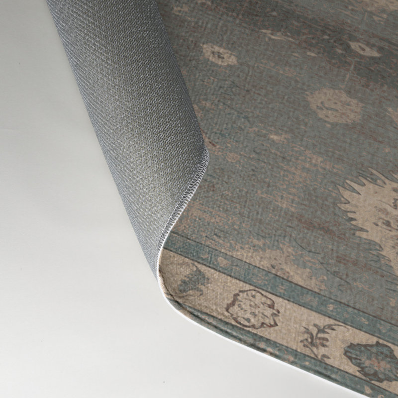 Tapis gris intérieur et extérieur surteint, Rectangulaire 3 pi x 5 pi