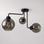 Cottleville Glass Semi Flush Mount-2040375577