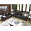 Zuri 95' Genuine Leather Sofa