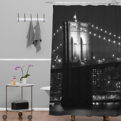 Leonidas Oxby Modern Shower Curtain