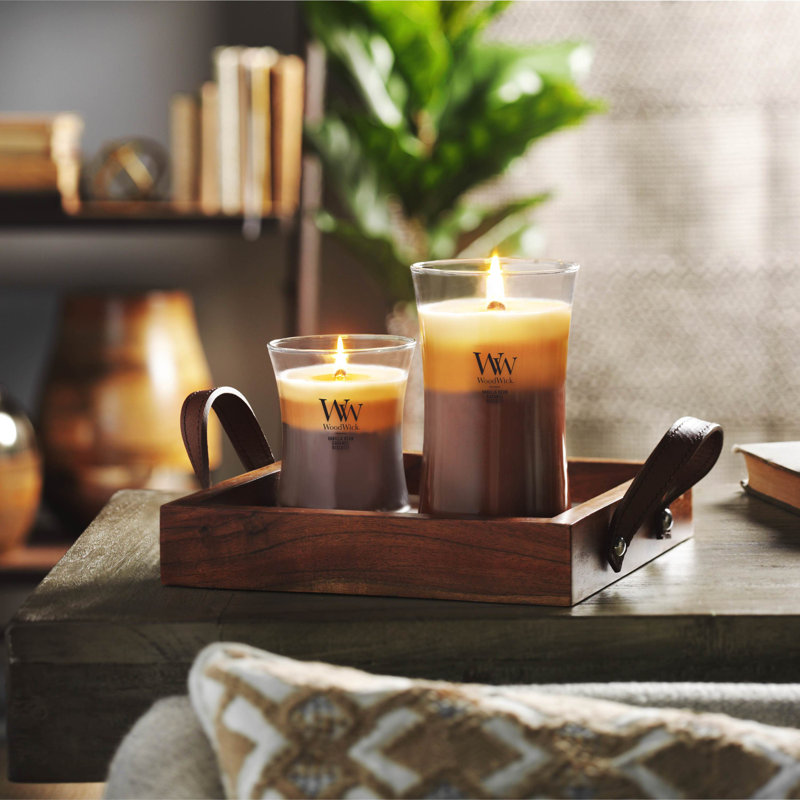 WoodWick Caf Sweets Scented Medium Hourglass Candle
