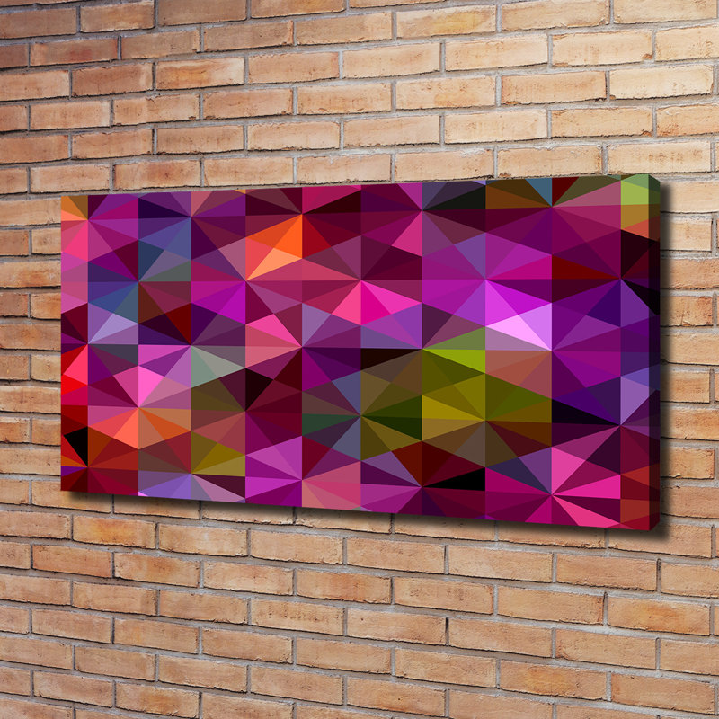 Waves Abstraction - Wrapped Canvas Print