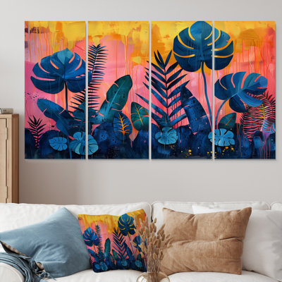 Burkittsville - Palms & Palm Trees Wall Art Living Room Set