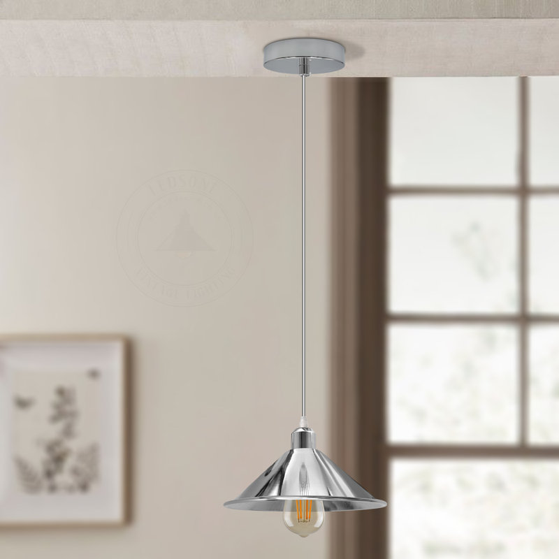 Kovacev 1 - Light Chrome Single Pendant, Yes