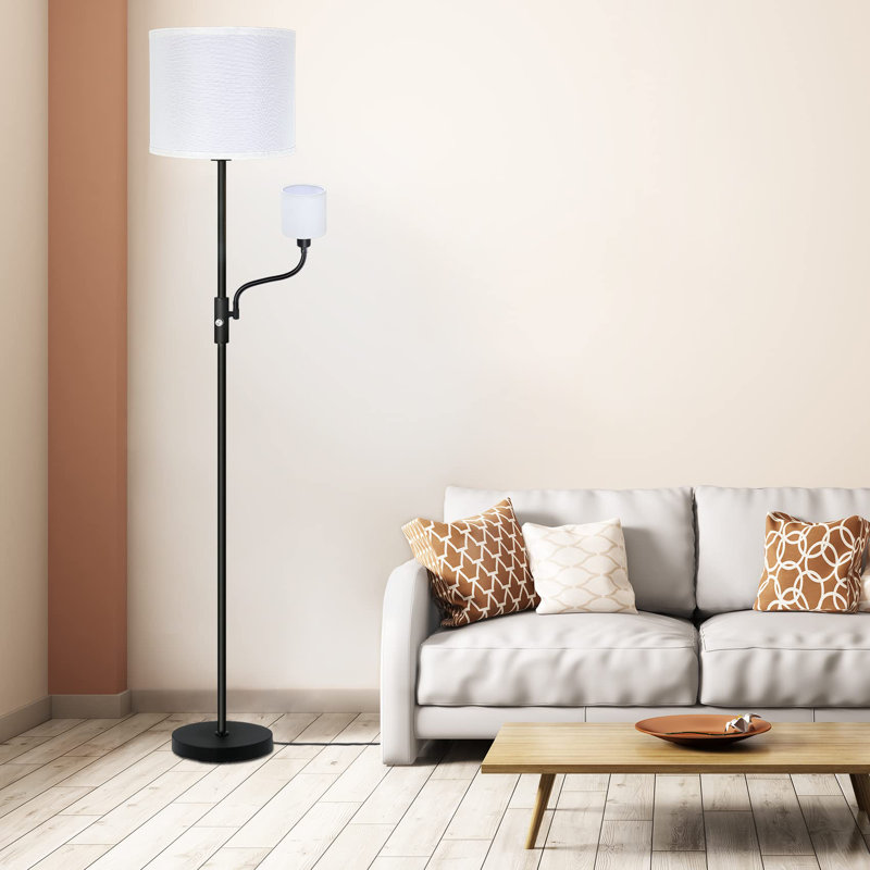 Tacettin 69.02'' Navy Blue Tree Floor Lamp