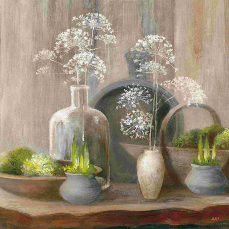 Rustic Elegance I Crop - peinture sur toile tendue, H 36 po x l 36 po