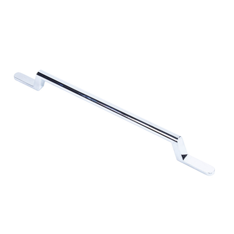 Minimalism 7 9/16" Center to Center Bar pull, Polished Chrome