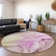 Premium Machine Washable Cerrito AMF502 Pink Rug