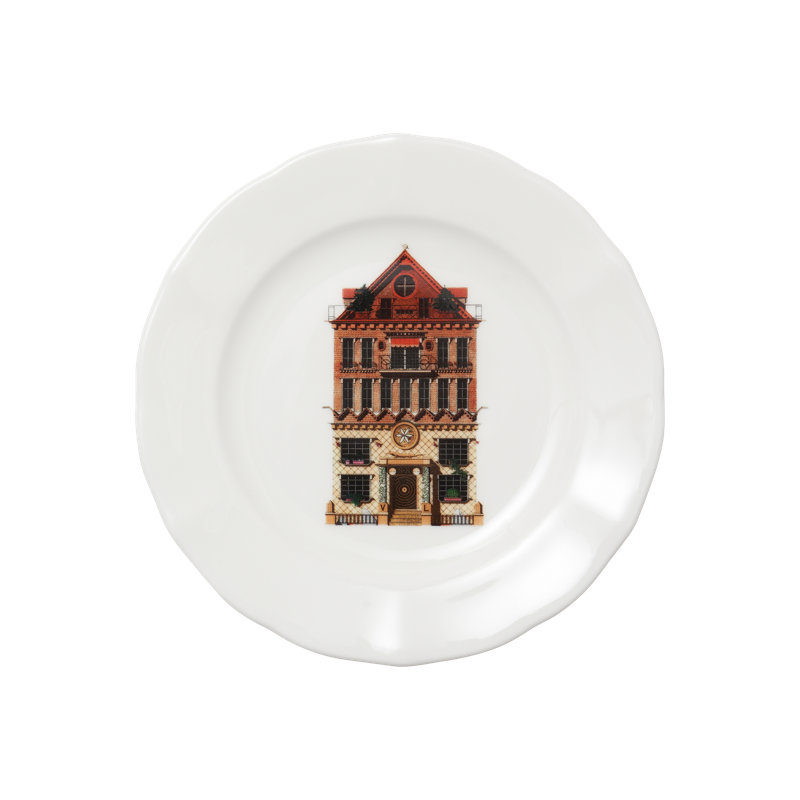 Thibaud Herem Objet 6" Plate (Village)