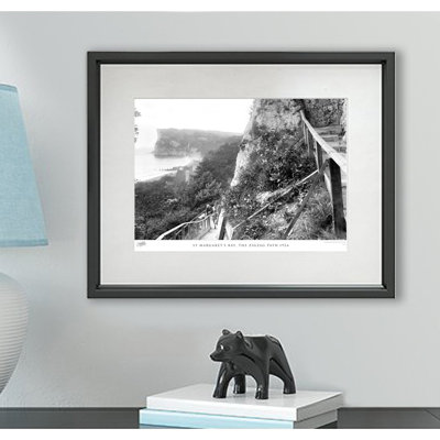 St Margaret's Bay, The Zigzag Path 1924 by Francis Frith - Single Picture Frame Print