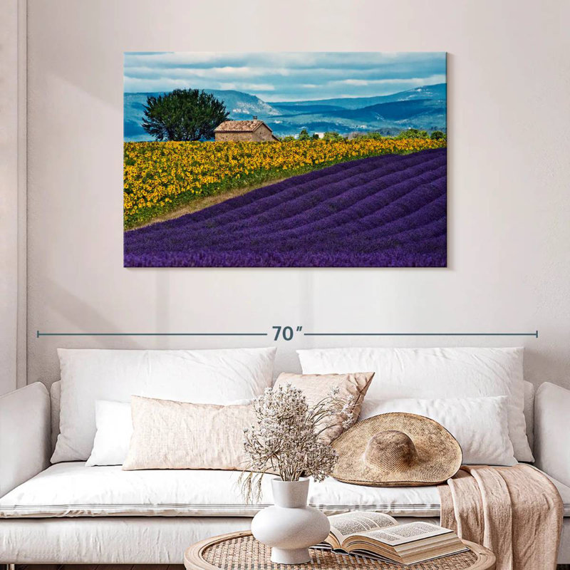 Vanna Valensole Lavender And Sunflowers