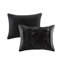 Ensemble d'édredon capitonné 7 pièces grand noir-117517652-117517653