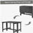 Farmhouse Wood Extendable Dining Table with Drop Leaf -517677275