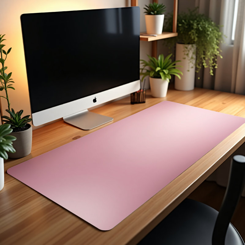 Polyester Desk Pad, 23.6x13.8