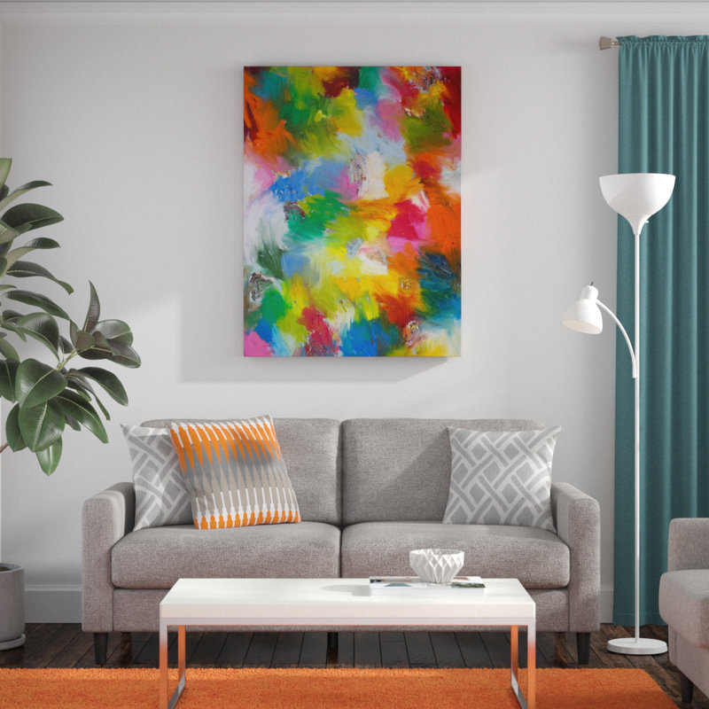 Color Explosion by Kent Youngstrom - Wrapped Canvas Print, 122 cm H x 91 cm W x 4 cm D
