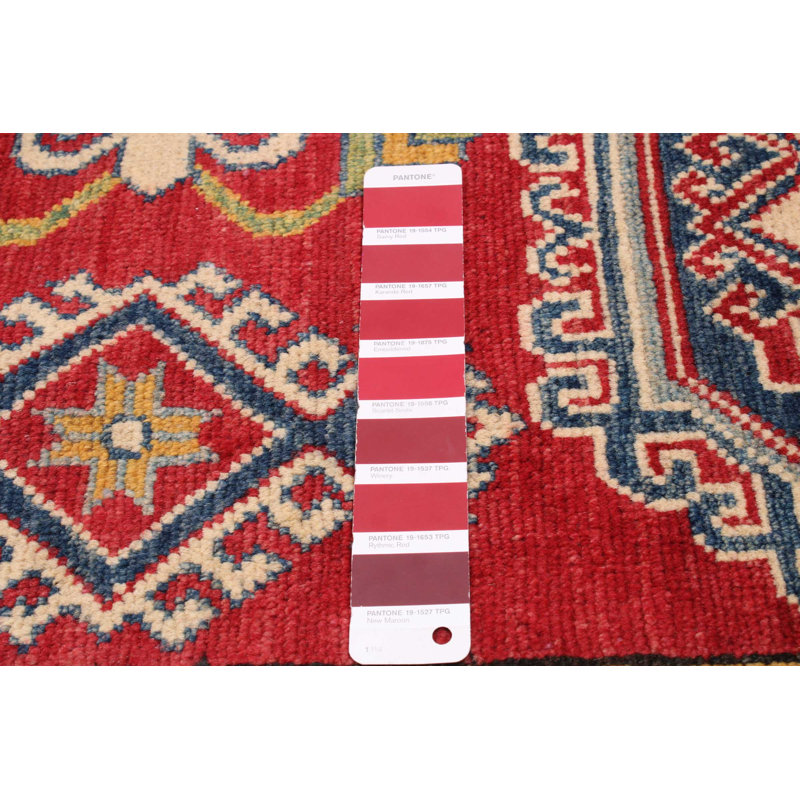 Tapis unique en laine noué à la main nouvel âge 3 pi 3 po x 4 pi 1 po Almarion