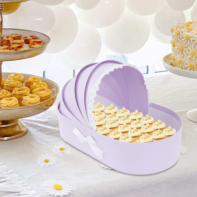 10pcs Decorative Baskets , Purple