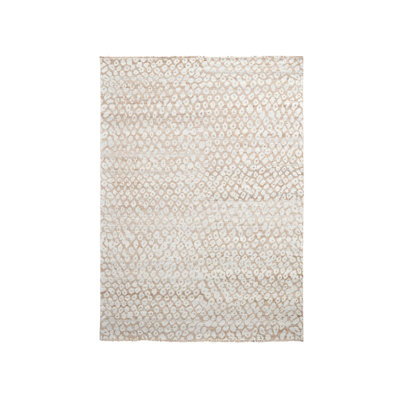 Tapis oriental brun en laine noué à la main 9 pi 0 po x 11 pi 11 po - MOA10284485
