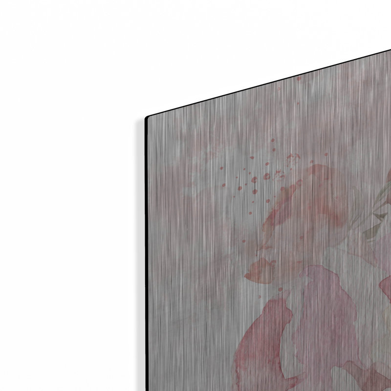 Lark Manor ™ «Cottage Peony I» par Bluebird Barn, art mural en métal, H 36 po x l 36 po