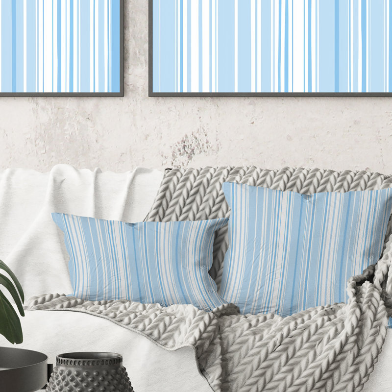 Coussin Stripe Magic II - Glam, H 16 po x l 16 po