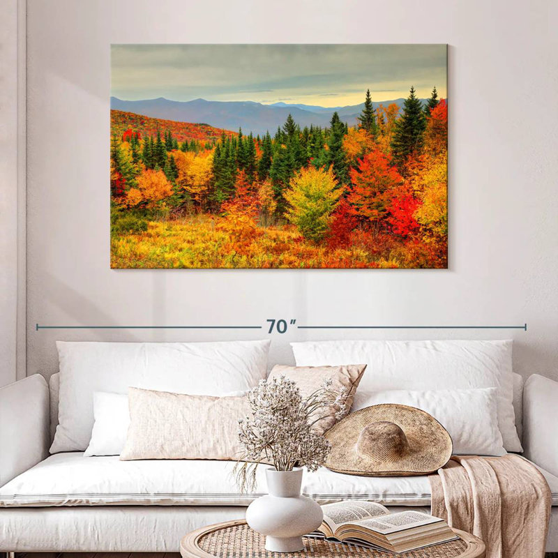 Alvord White Mountains Autumn, H 32 po x l 48 po